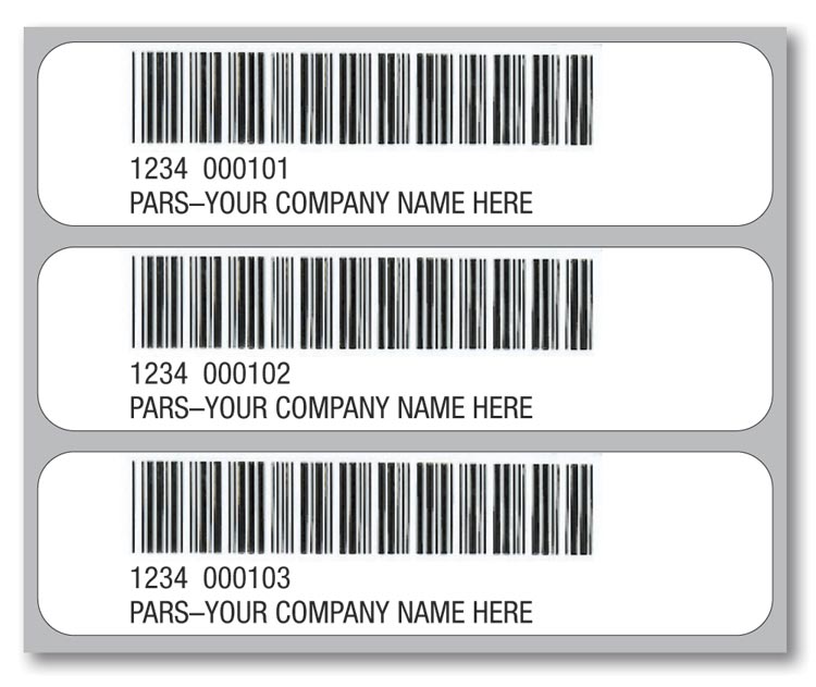 PARS Bar Code Label | DFS